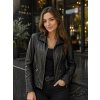 Max Original Leather Dámska kožená bunda FELICE-2 black (XS 36-38) - Čierna - XS Max Original Leather Dámska kožená bunda FELICE-2 black (XS 36-38) - Čierna - XS