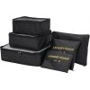 Súprava cestovných organizérov čierna ORG06 Súprava cestovných organizérov čierna ORG06