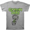 Green Day Flower Pot Grey XL Tričko Green Day Flower Pot Grey XL Tričko