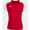 T Shirt Academy IV Short Sleeve tričko červená biela