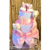 BabyTorta štvorposchodová plienková torta pre bábätko VLČÍ MAK