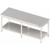 Centrální stůl s policí 2200x800x850 mm | STALGAST, 980118220 inox Centrální stůl s policí 2200x800x850 mm | STALGAST, 980118220 inox