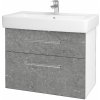 Dreja Kúpeľňová skrinka Q MAX SZZ2 80 - N01 Biela lesk / Úchytka T03 / D20 Galaxy Dreja Kúpeľňová skrinka Q MAX SZZ2 80 - N01 Biela lesk / Úchytka T03 / D20 Galaxy