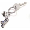 TROIKA Prívesok na kľúče 2 ČAROVNÉ SO SWAROVSKI KRYŠTÁLIKMI key CRUISING