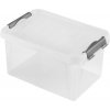 Heidrun Plastový úložný box s vekom Clip box 8l Heidrun Plastový úložný box s vekom Clip box 8l