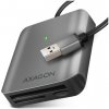 AXAGON CRE-S3, USB-A 3.2 Gen 1 - SUPERSPEED čtečka karet, 3-slot & lun SD/microSD/CF, podpora UHS-II AXAGON CRE-S3, USB-A 3.2 Gen 1 - SUPERSPEED čtečka karet, 3-slot & lun SD/microSD/CF, podpora UHS-II