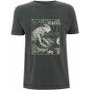 Pixies Monkey Grid Charcoal Grey S Tričko Pixies Monkey Grid Charcoal Grey S Tričko