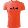 Evolution of man (supersport) - Pánske tričko Fantasy športové - 2XL ( Neónová oranžová ) Evolution of man (supersport) - Pánske tričko Fantasy športové - 2XL ( Neónová oranžová )