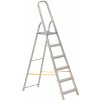 ALVE Jednostranné schodíky hliníkové 1916 HOBBY 6 stupňov 1,19 m ALVE Jednostranné schodíky hliníkové 1916 HOBBY 6 stupňov 1,19 m