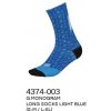 Ponožky GAERNE Monogram Long light blue S/M Ponožky GAERNE Monogram Long light blue S/M