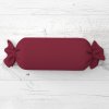 Biante Vankúš valec bonbon Rongo RG-044 Tmavé bordó 15x80