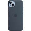 Apple iPhone 14+ Silicone Case with MS - Storm Blue -MW503ZM/A Apple iPhone 14+ Silicone Case with MS - Storm Blue -MW503ZM/A