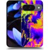 Picasee silikónový čierny obal pre Google Pixel 9 - Burn Picasee silikónový čierny obal pre Google Pixel 9 - Burn