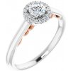 Blink-Blink Kombinovaný diamantový prsteň 0.33 ct 1868BrDZS Blink-Blink Kombinovaný diamantový prsteň 0.33 ct 1868BrDZS