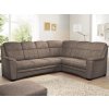 Rohová sedacia súprava Bruno, šedo-hnedá látka, pravý roh Rohová sedacia súprava Bruno, šedo-hnedá látka, pravý roh