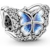 Pandora Nežná strieborná korálka Motýlik 790761C01 Pandora Nežná strieborná korálka Motýlik 790761C01