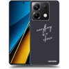 Picasee silikónový čierny obal pre Xiaomi Poco X6 - Všetko je na tebe Picasee silikónový čierny obal pre Xiaomi Poco X6 - Všetko je na tebe