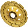 Brúsny kotúč GEKO Kotúč diamantový hrnčekový brúsny dvojradový, 125x5x22,23mm (H00122) Brúsny kotúč GEKO Kotúč diamantový hrnčekový brúsny dvojradový, 125x5x22,23mm (H00122)
