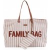 Childhome Cestovná taška Family Bag Canvas Nude