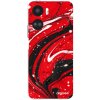 Picasee silikónový prehľadný obal pre Honor 90 Lite 5G - Red black Picasee silikónový prehľadný obal pre Honor 90 Lite 5G - Red black