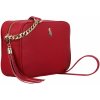 Malé červené kožené kabelky crossbody s retiazkou na ples Wojewodzic 31762/FD08/Z Malé červené kožené kabelky crossbody s retiazkou na ples Wojewodzic 31762/FD08/Z