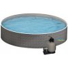Bazén AZURO RATTAN 5,0 x 1,2 m + piesková filtrácia 6 m3/h