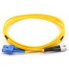 Optický patchcord FC/PC - SC/PC 2m 3mm, duplex, SM, G652D Optický patchcord FC/PC - SC/PC 2m 3mm, duplex, SM, G652D