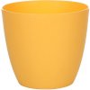 Plastkon Ella Mat dekoratívny kvetináč žltá (13 cm) Plastkon Ella Mat dekoratívny kvetináč žltá (13 cm)