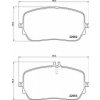 BREMBO Sada brzdových doštičiek P 50 149 BREMBO Sada brzdových doštičiek P 50 149