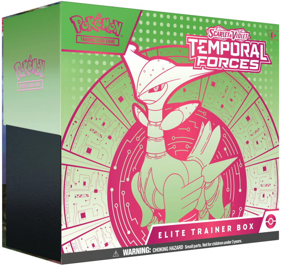 Pokémon TCG: Temporal Forces Elite Trainer Box Iron Leaves