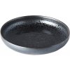 MIJ Dezertný tanier BLACK PEARL 22 cm, vysoký okraj MIJ Dezertný tanier BLACK PEARL 22 cm, vysoký okraj