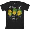 Green Day tričko Scribble Mask Čierna L Green Day tričko Scribble Mask Čierna L