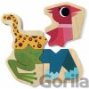 Drevené puzzle magnetky: Mixanimo - Djeco Drevené puzzle magnetky: Mixanimo - Djeco