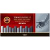 Koh-I-Noor Toison Soft Pastels Sada suchých pastelov greys 12 ks Koh-I-Noor Toison Soft Pastels Sada suchých pastelov greys 12 ks