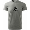 Orientačný beh muž-žena - Klasické pánske tričko vyššej gramáže - XL ( Tmavosivý melír ) Orientačný beh muž-žena - Klasické pánske tričko vyššej gramáže - XL ( Tmavosivý melír )