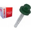 Klimas Wkret-Met RAL 6005 4,8x19mm - 250ks - Skrutky farmárske strešné pre oceľový podklad, farba: Machová zelená, WF Klimas Wkret-Met RAL 6005 4,8x19mm - 250ks - Skrutky farmárske strešné pre oceľový podklad, farba: Machová zelená, WF