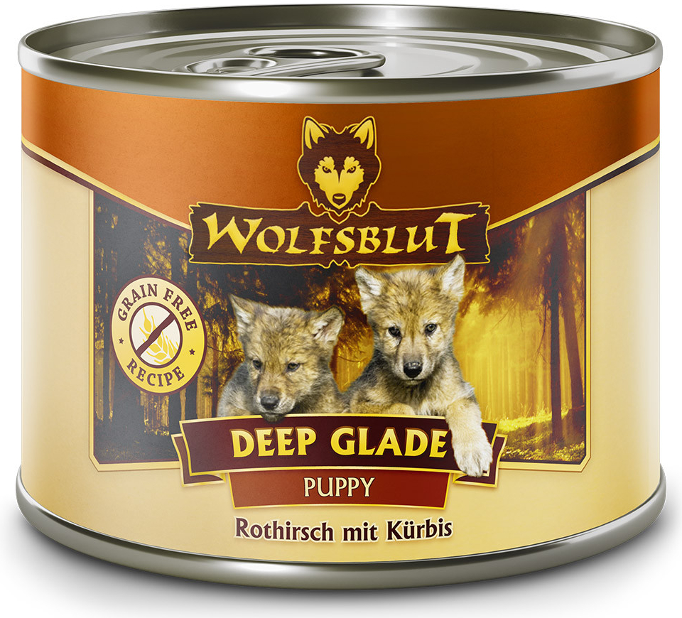 Wolfsblut Deep Glade Puppy jeleň s tekvicou 200 g
