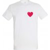 Koza Bobkov tričko Heart small Biela