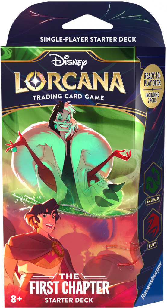 Disney Lorcana TCG: First Chapter Starter Deck Emerald/Ruby