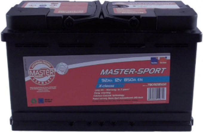 Master-Sport 12V 92Ah 850A 780928502