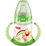 Nuk Fľaštička na učenie Medvedík Pú 150ml - Zelená