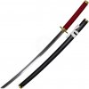 Haller Dekorační Katana Jujutsu Kaisen, Čepel z Konstrukční Oceli, Červená Omotávka Haller Dekorační Katana Jujutsu Kaisen, Čepel z Konstrukční Oceli, Červená Omotávka