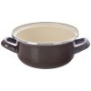 Kastról BROWN Lem 1 l | Smaltovaný kastról s nerezovým lemom, indukcia a rúra Kastról BROWN Lem 1 l | Smaltovaný kastról s nerezovým lemom, indukcia a rúra