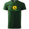 John Beer jeleň s pivom - Klasické pánske tričko vyššej gramáže - XL ( Fľaškovozelená ) John Beer jeleň s pivom - Klasické pánske tričko vyššej gramáže - XL ( Fľaškovozelená )