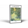 Claude Monet Claude Monet - Waterlilies | Obraz Vintessia v ráme Rozmery obdĺžnik: 50x75, Rám: Čierny matný-alu Claude Monet Claude Monet - Waterlilies | Obraz Vintessia v ráme Rozmery obdĺžnik: 50x75, Rám: Čierny matný-alu