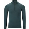 Aclima WarmWool Mock Neck Shirt Men zelená S Aclima WarmWool Mock Neck Shirt Men zelená S