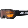 lyžiarske okuliare Alpina CHALLENGE 2.0 black transparent lyžiarske okuliare Alpina CHALLENGE 2.0 black transparent