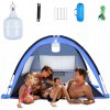 Plážový stan modrý Bench Tent s LED lampou pre 2-5 osôb Plážový stan modrý Bench Tent s LED lampou pre 2-5 osôb