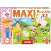 Dohány baby puzzle pre deti Maxi Farma 16 dielikov 640-4 Dohány baby puzzle pre deti Maxi Farma 16 dielikov 640-4