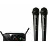 AKG WMS40 MINI2 VOCAL SET DUAL US25A/C AKG WMS40 MINI2 VOCAL SET DUAL US25A/C